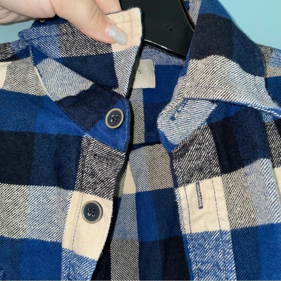 Jachs Plaid Flannel Button Down Shirt Size Medium - Picture 5 of 8